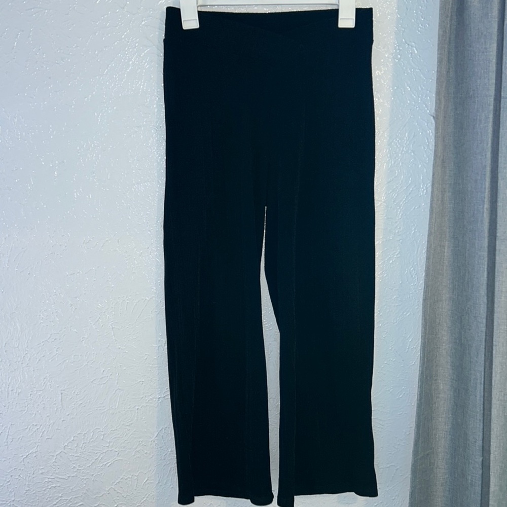 Black ankle casual pants
